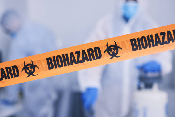 Professional Infectious Disease Decontamination technician working in Huntingdon Valley, PA